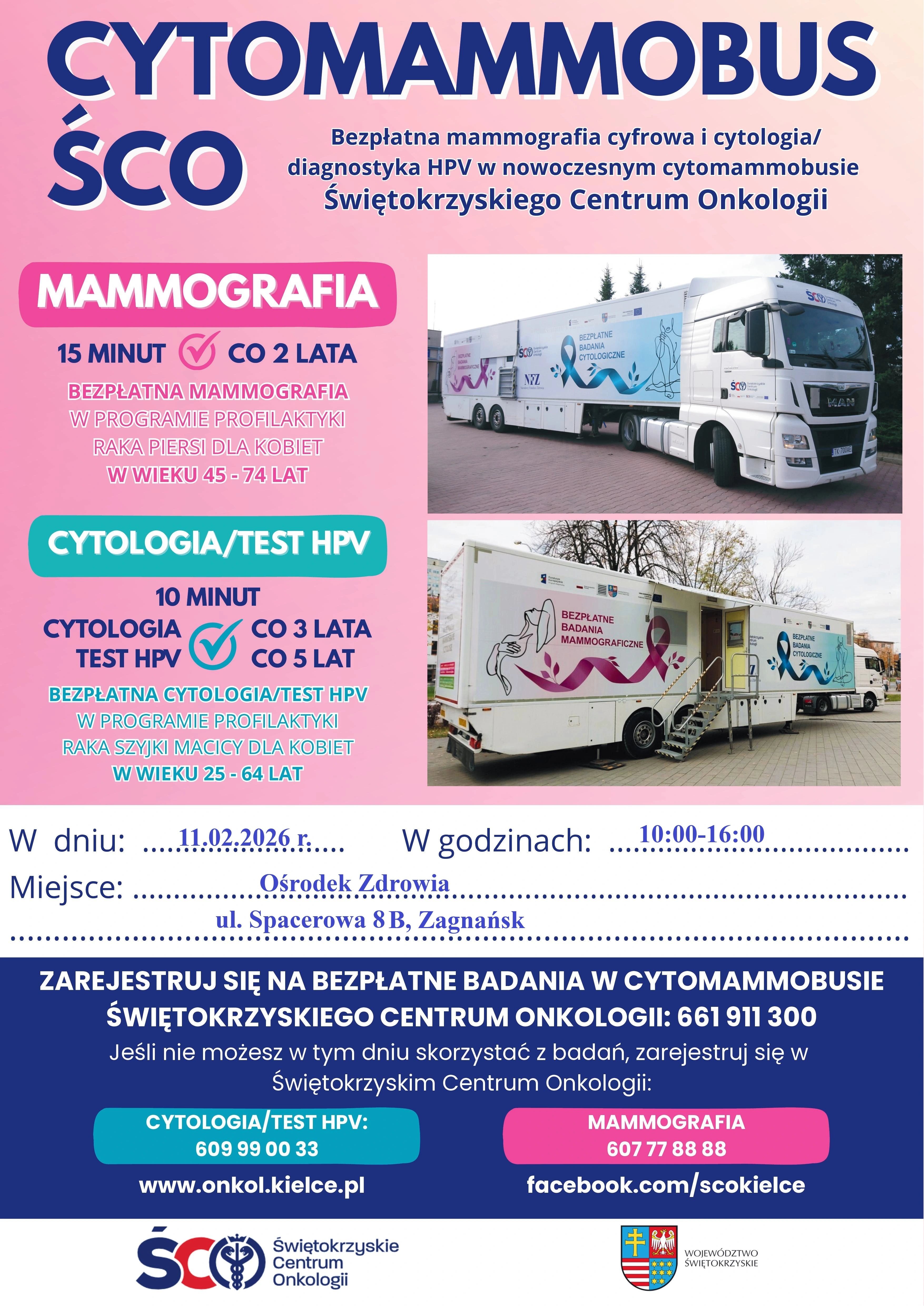Cytomammobus Świętokrzyskiego Centrum Onkologii